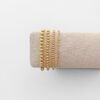 Anti-Tarnish 14K Gold Beaded Bracelet Set -S21