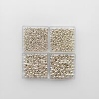 Anti-Tarnish Silver Beads