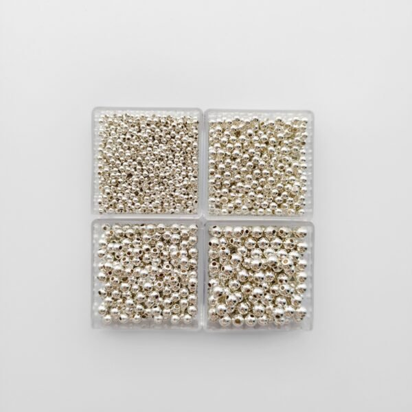 Anti-Tarnish Silver Beads