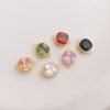 14K Square Zircon Accessories-L22