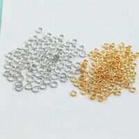 10003 6mm Anti-Tarnish Open Jump Rings-O13