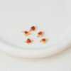 10004 14K Heart Shaped Zircon Accessories-L11