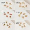 L15-N 14K Star Shaped Zircon Accessories-L15