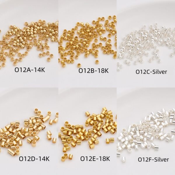 O12-N Anti-Tarnish Crimp Beads-O12