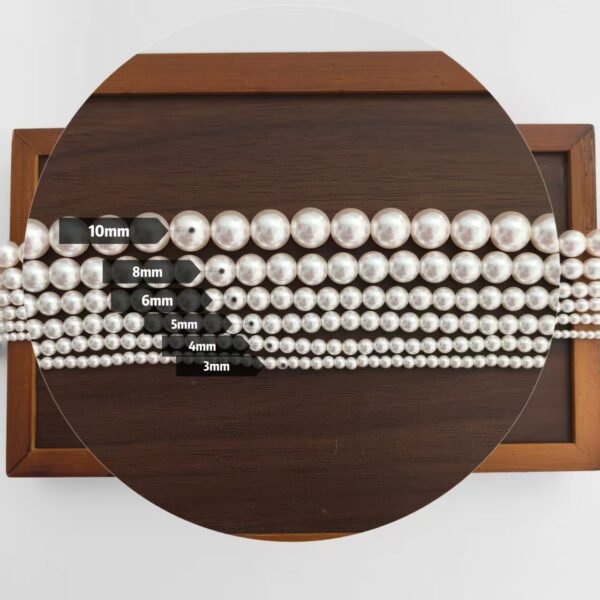 High Quality White Pearl Beads-Q10